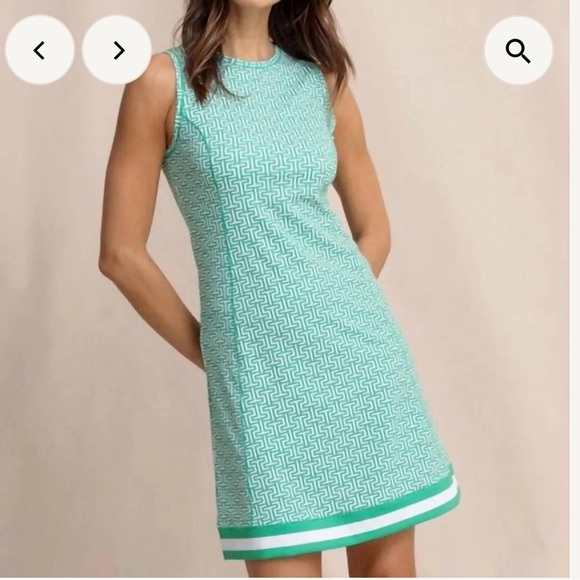 Southern Tide Dresses & Skirts - Southern Tide Lyllee ST Geo Printed UPF Performance Dress